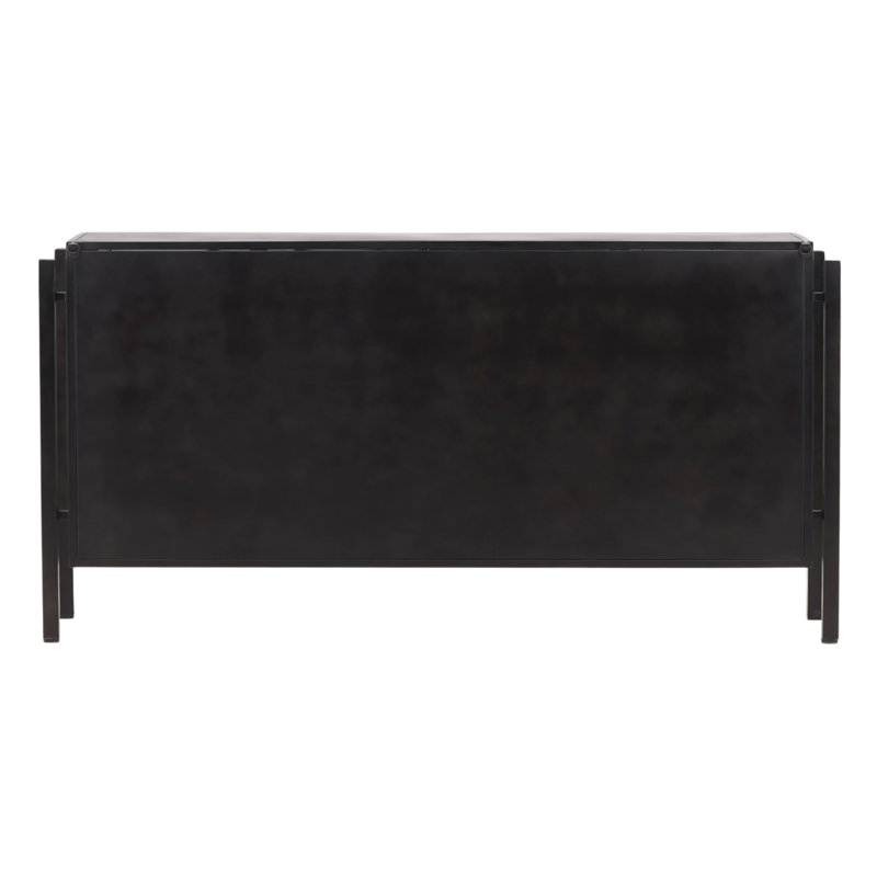 Grazia 73" Wide Sideboard, Black