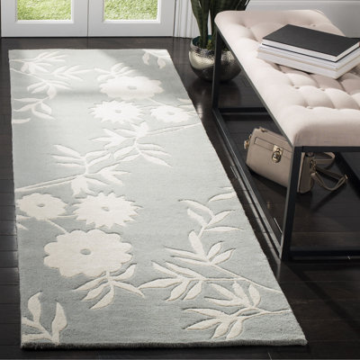 Avayah Soho Hand Tufted Wool And Viscose Floral Rug