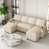 Beige Fabric