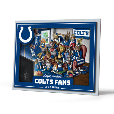  NFL Indianapolis Colts Purebred Fans Wall Art