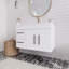 Ensemble de meuble-lavabo simple mural 36 po Spring-758985155