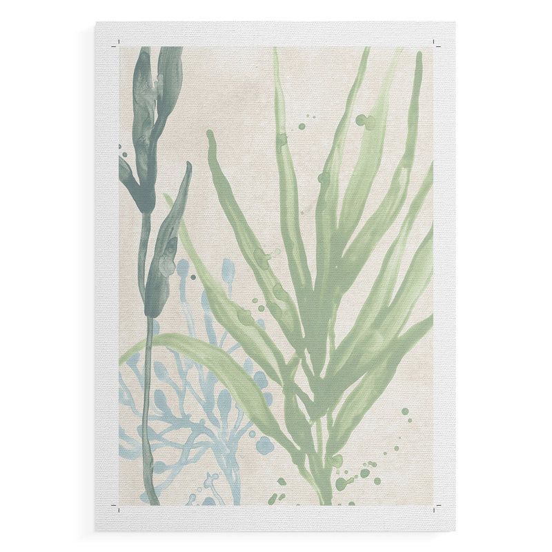 Swaying Seagrass I - Impression sur toile seulement - NON CADRE, H 18 po x l 12 po