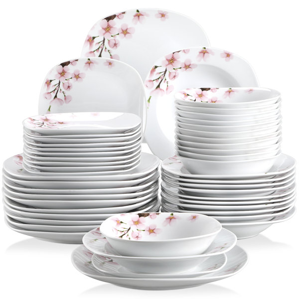 MALACASA Blance Porcelain 12 &10  Serving Plate - On Sale - Bed