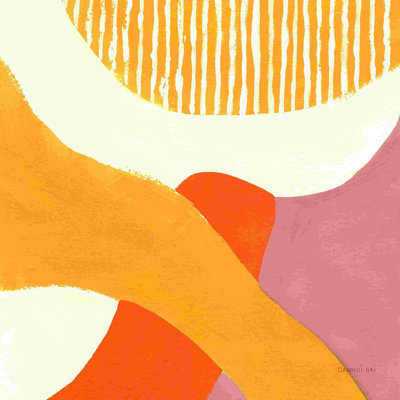Rétro abstrait VI brillant
