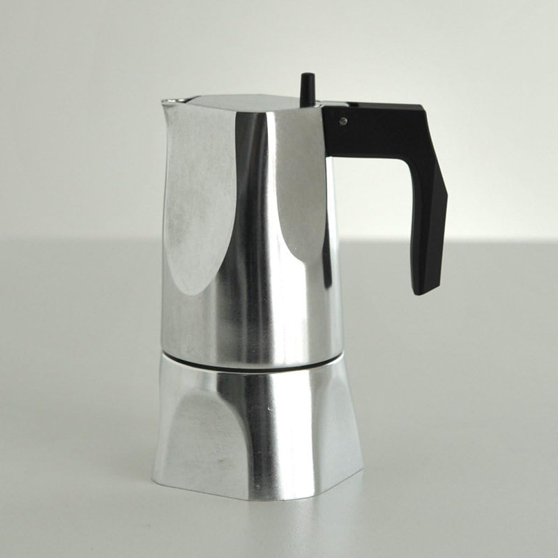 Ossidiana Espresso Coffee Maker, 1 Cup, Aluminium