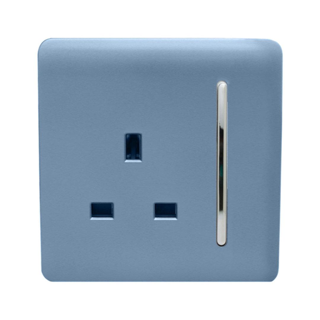 Trendi Switch 1 Gang 13 Amp Switched Plug Socket