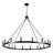 Moomal Candle Style Dimmable Wagon Wheel Chandelier-983064762-963577713