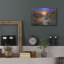 «Sunset Cabin 1125» par Bigelow, art mural en métal-994893715