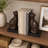 6.8 Inch Cat Bookends for Shelves