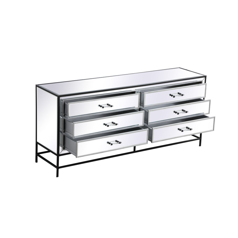 Spivey 72'' W 6 - Drawer Dresser