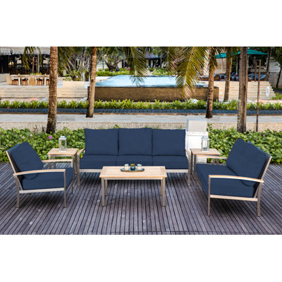 Avanti Outdoor Teak Conversation Set