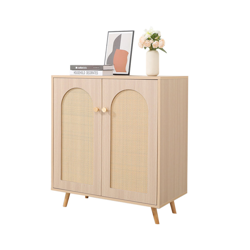 Buffet moderne 30 pi en chêne jaune, Chêne jaune