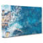 Aerial View of a Blue Ocean in Australia - Wrapped Canvas-55306815
