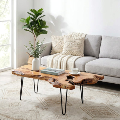 Harborough Solid Wood Top Single Coffee Table