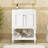 24 Inch Modern Luxury Bathroom Vanity With Ceramic Sink, Bathroom Cabinet With Open Shelf And Closed Storage-1152271575
