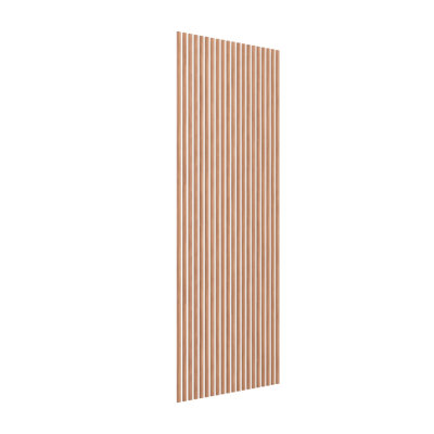 Heritage Concave Stain Grade Slat Wall Kit w/ 1"W x 94 1/2"H Slats