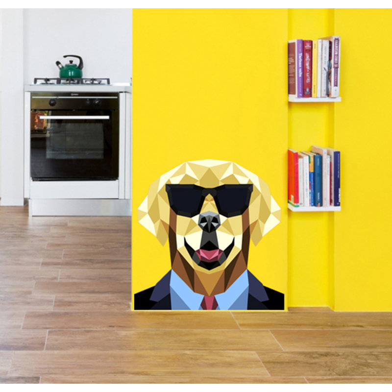 Animals Wall Decal, 22" H x 24" W