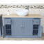 Biskra 1230mm Single Bathroom Vanity with Vessel Ceramic Basin-443901129