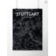 Stuttgart City Map - No Frame Print-1852127728