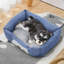 Lit pour chien Cuddler, canapé-lit pour chien avec côtés, fond antidérapant pour petits et moyens chiens, lavable à la machine-1808567331-1808567328
