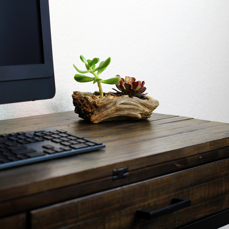 Keithley Ceramic Statue Planter, Brown