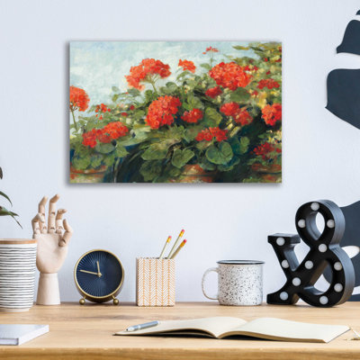 " Geranium Wave " by Carol Rowan