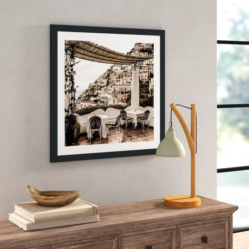 " Positano Caffe I ", 27.5" H x 27.5" W x 0.75" D