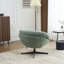 Chaise de bureau ergonomique Mid-Century à hauteur réglable et pivotante avec tissu respirant pour le bureau personnel-1182100927