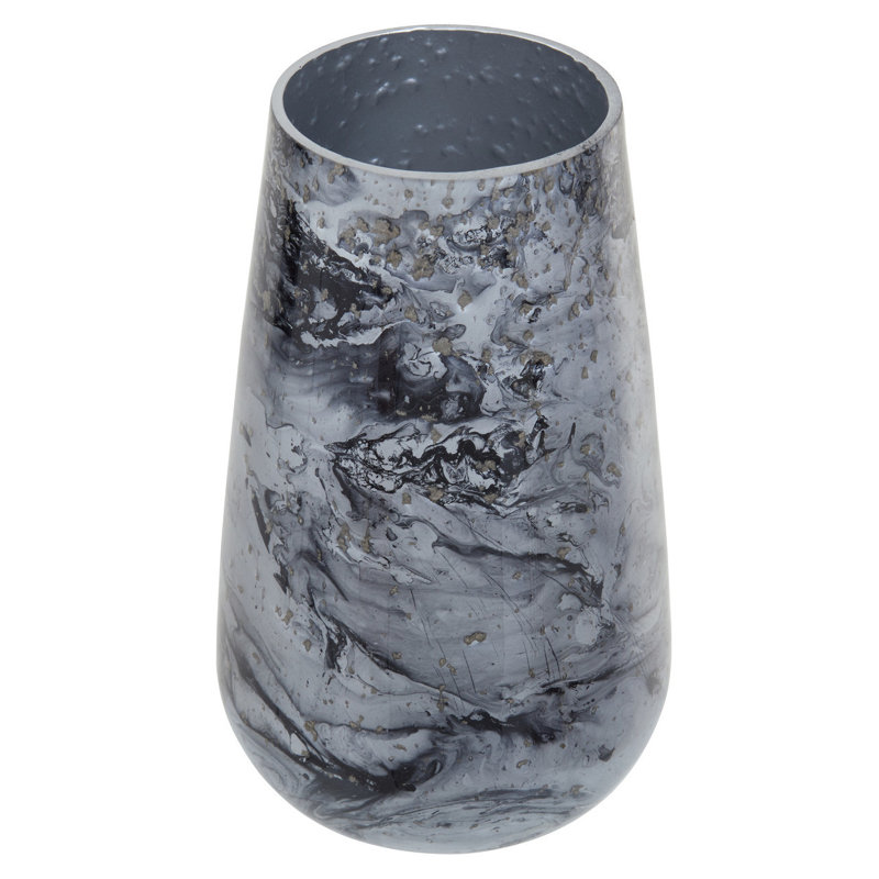 Marlene Glass Table Vase, 26cm H x 16cm W x 16cm D