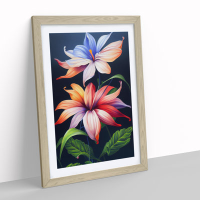 Otherworldly Flowers - Framed Print