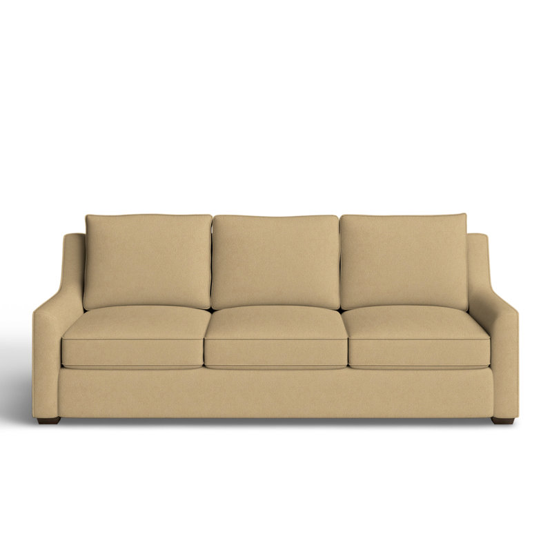 Gemi Upholstered 80'' Sofa, Bella Toast Performance Velvet