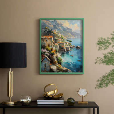 NAUTICAL Series DLXIV Framed Print - Solid Wood