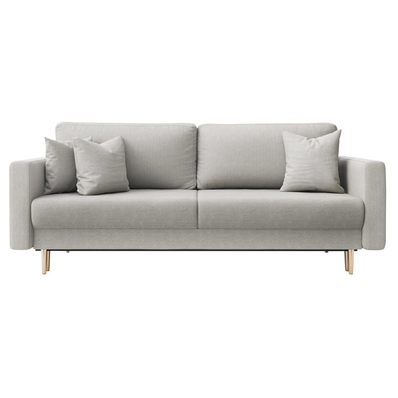 Alexyz 3 Seater Sleeper, Light Grey