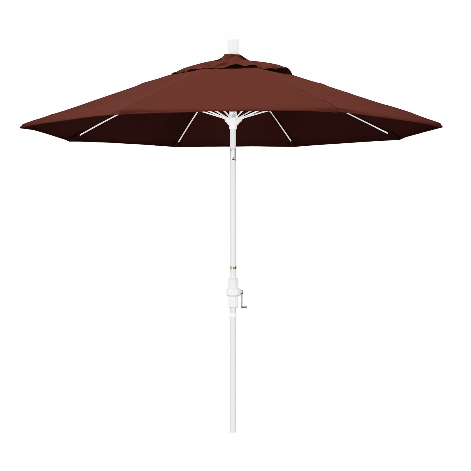 Roverta 108'' Sunbrella® Outdoor Umbrella, Canvas Henna Sunbrella® Canvas