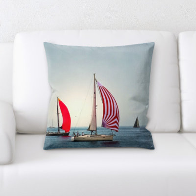Natalia Microsuede Reversible Throw Pillow