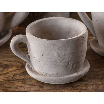 Pot à thé en béton