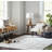Marrakech Beige Echo Hand-Knotted Rug (Copy) Contemporary Transitional Wool Area Rug