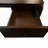 Brown Solid Wood Desk With Drawers, Classic Solid Wood Desk For Study, Office