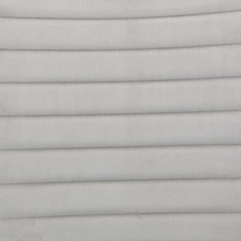 Ensemble de 2 tabourets gris et blancs rembourrés à hauteur de comptoir