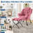 Lazy Chair With Ottoman, Modern Lounge Accent Chair,Leisure Sofa Armchair With Footrest,Reading Armchair-1766143473