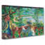 Near The Lake by Pierre-Auguste Renoir - Wrapped Canvas Painting-61842387