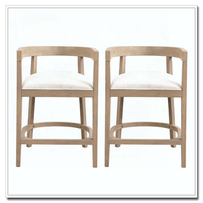 Rubberwood Counter Stool