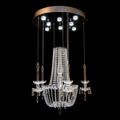 Tierra 8 - Light Candle Style Chandelier