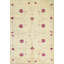 Hand-Knotted High-Quality Red and Ivory Area Rug