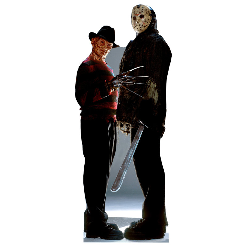 Freddy vs Jason Life-Size Cardboard Standup Decor