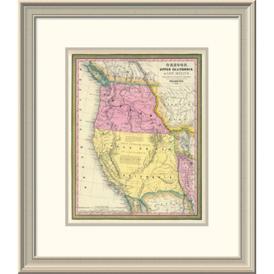 " Oregon, Upper California & New Mexico, 1849 "