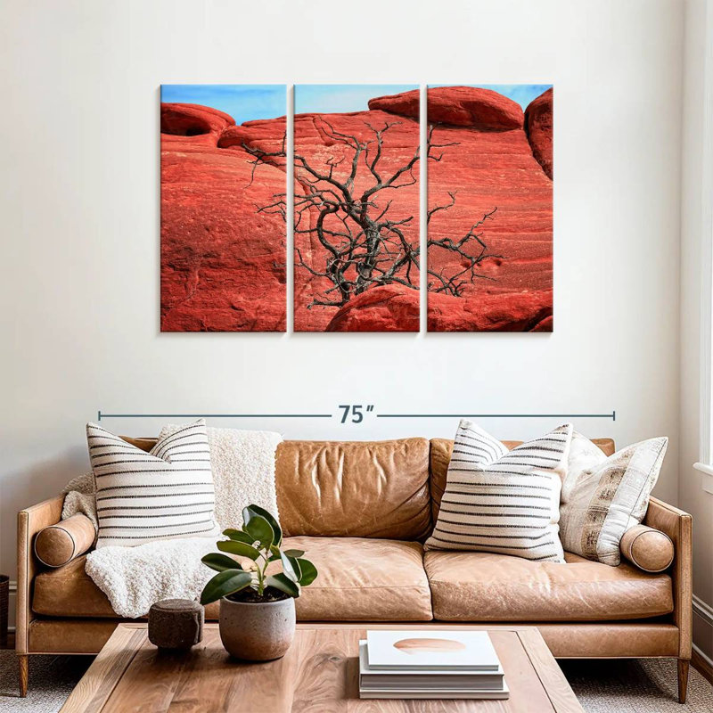 Arbre mort Harnek par Red Rocks, H 36 po x l 57 po