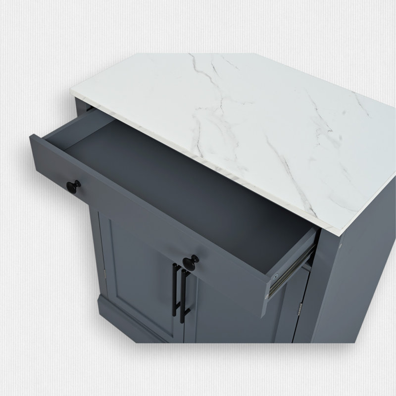 Buffet 28,7 po, Gris