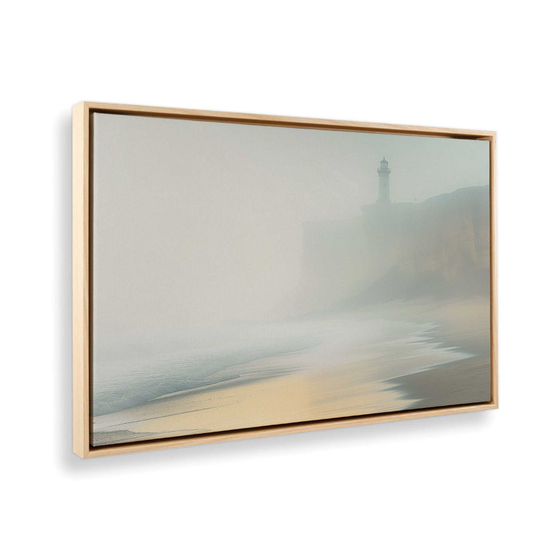 Veiled Horizon Canvas Print, 12.75" H x 18.75" W x 1.75" D, American Maple Floater Framed