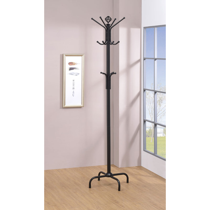Portemanteau en métal noir